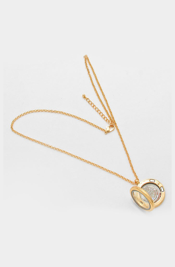 Floating Monogram Locket Necklace - Kigmay Jewelry - New York
