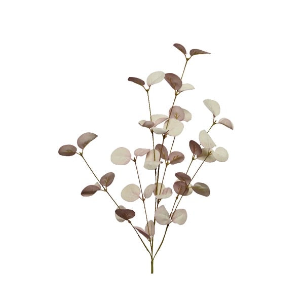 Soft Pink Eucalyptus Leaf Spray