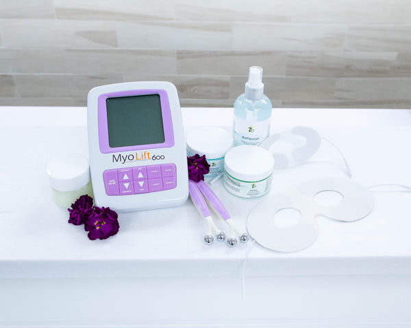 accessories with myolift 600 microcurrent kit