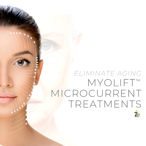 eliminate aging with MyoLift microcurrent treatments