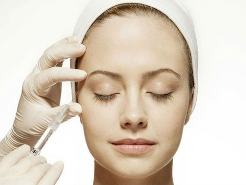 Botox treatments or microcurrent facial for lifting and toning 