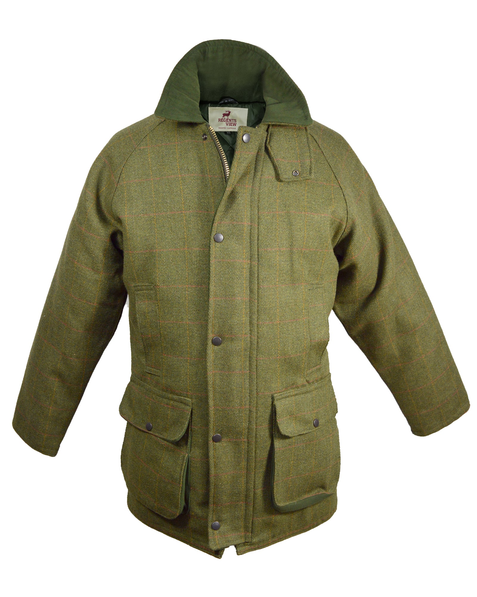 Regents View Mens Tweed Jacket - Dark Tweed