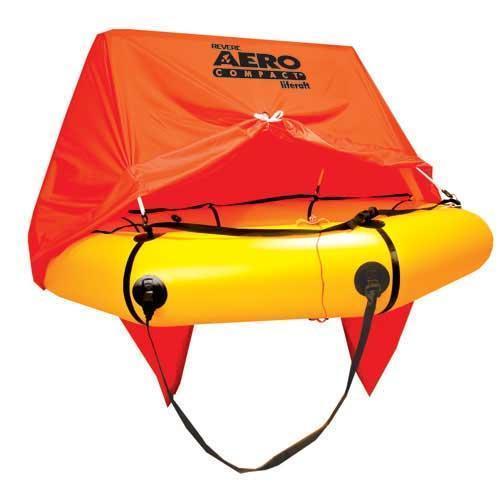 Revere Aero Compact Liferaft Aviation 4 Person Canopy/Standard Kit