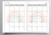 2021 MONTHLY MO2P RAINBOW DESIGN TN - A5 NO.8 SIZE INSERT