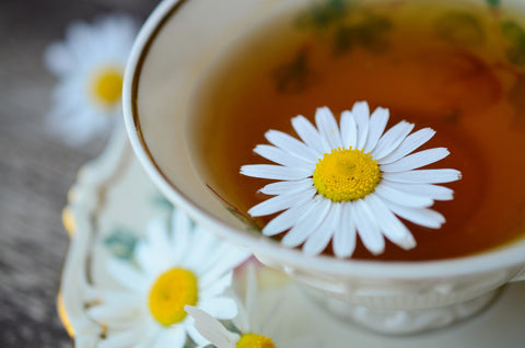 Chamomile tea for relaxation