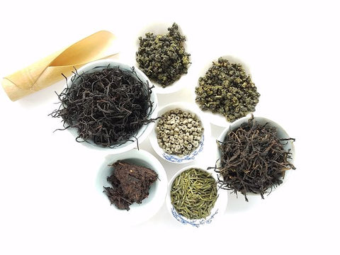 Loose Leaf Green and Black Teas