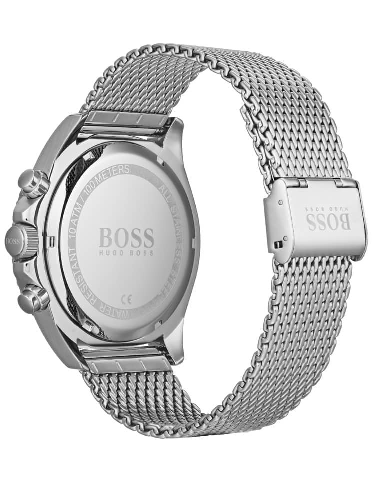 hugo boss watch mesh strap