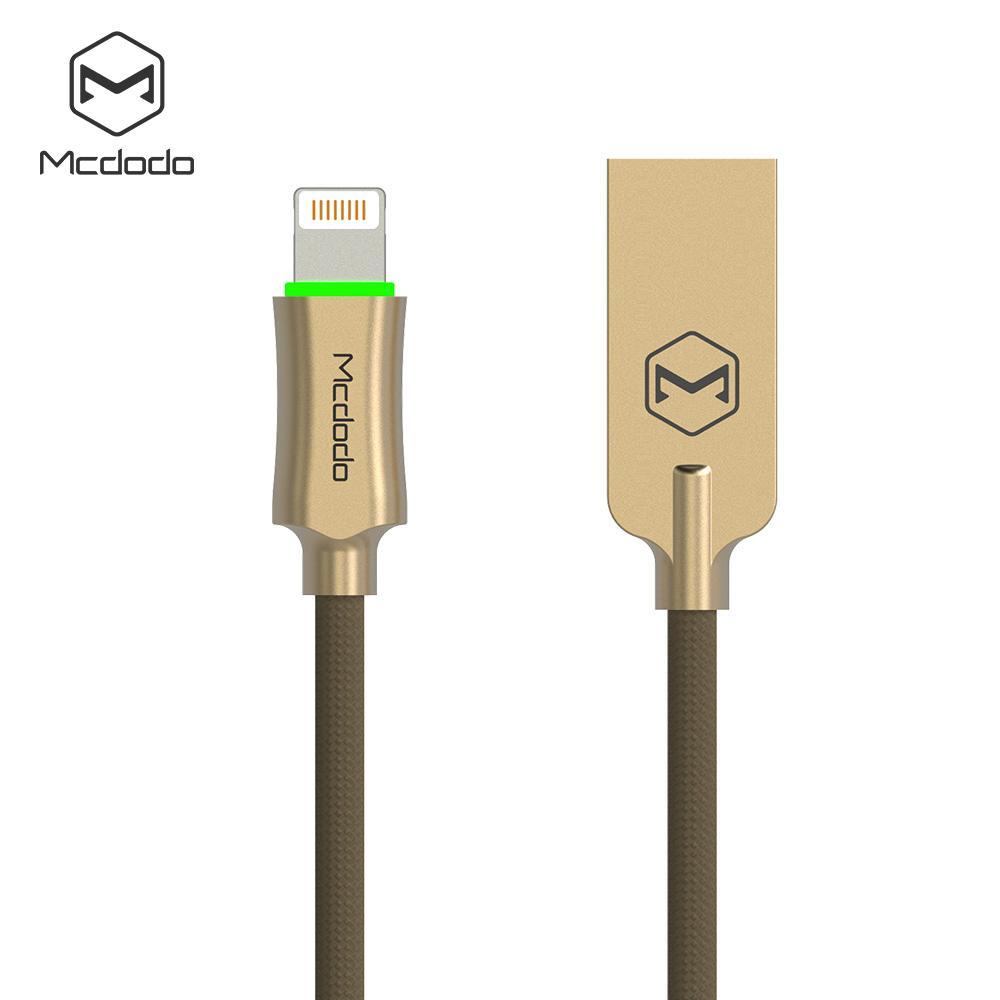 joggen Vrouw overhead Mcdodo Smart LED Auto Disconnect Lightning USB Data Charging Cable For  Iphone X 8 7