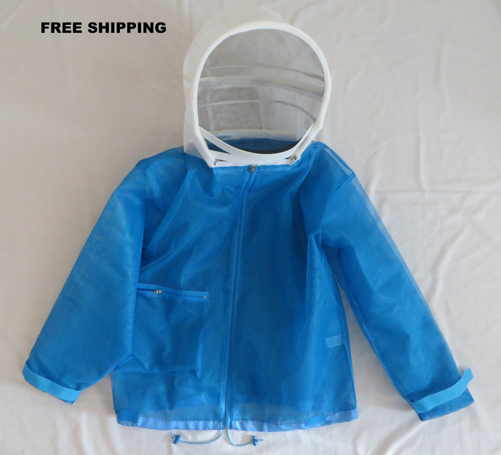 Cool Blue ventilated Beekeepers Jacket USA – Millerbees