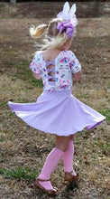Lavender Skater Skirt