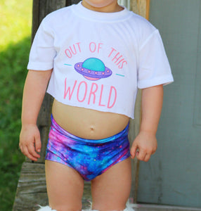 Out of This World Sublimation Tee and Bummies