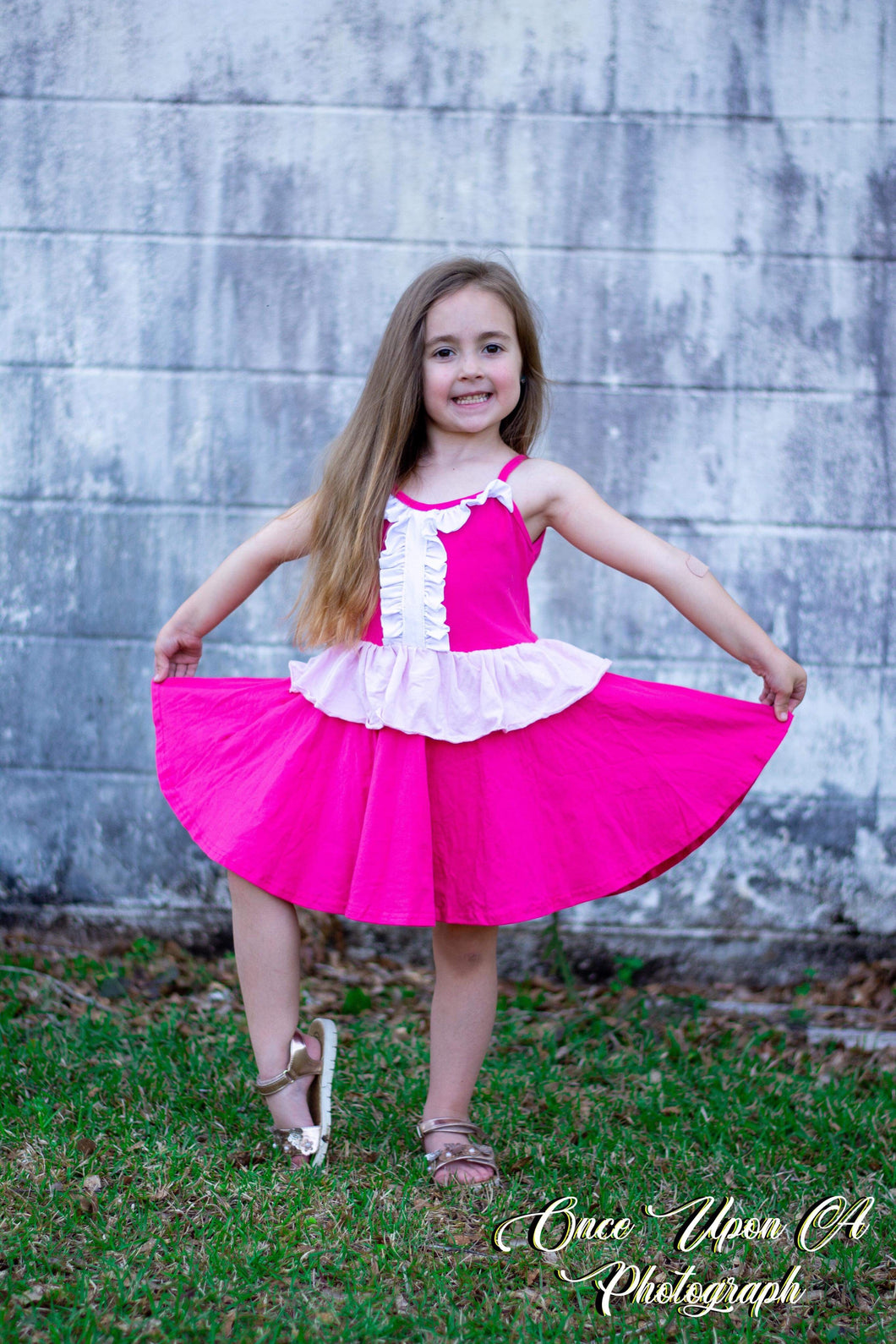 Aurora Inspired Twirl Dress