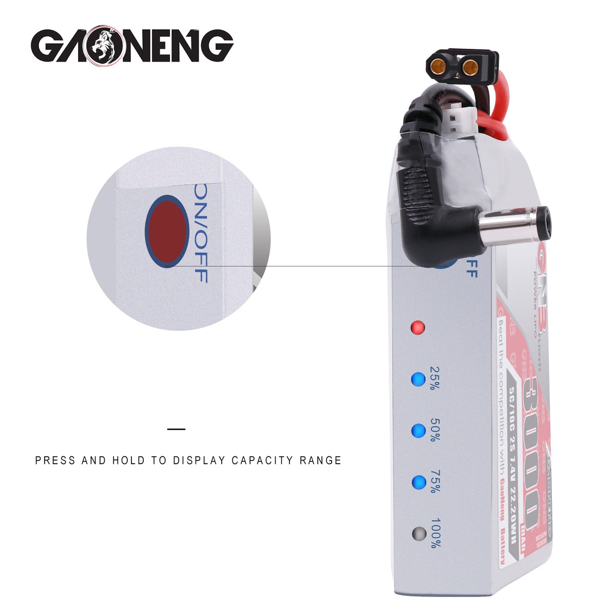 gaoneng gnb 3000mah 2s