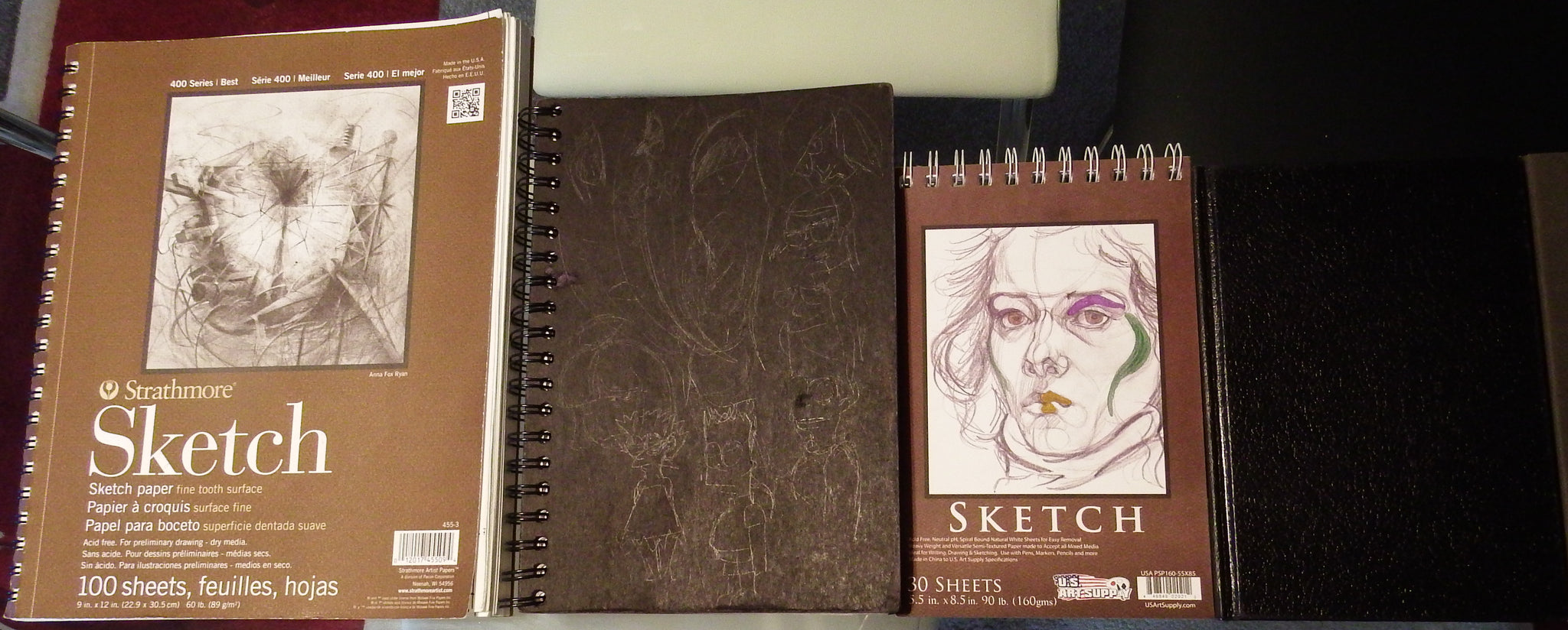 artsy sister,strathmore,sketchbook