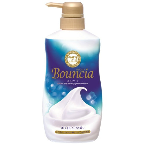 Bouncia Body Soap White Soap Scent With Pump 500ml (1963953127466)