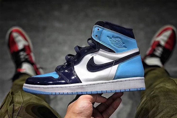 jordan 1 unc patent leather release date