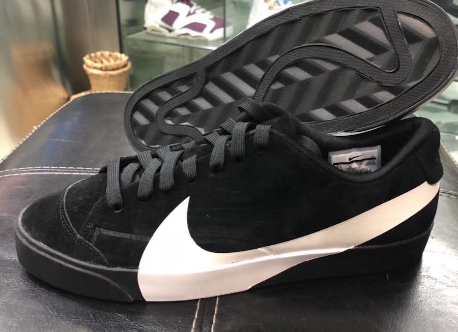 nike blazer city low xs black