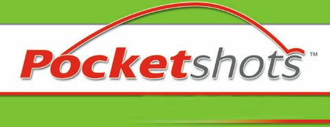 Light green pocketshots logo