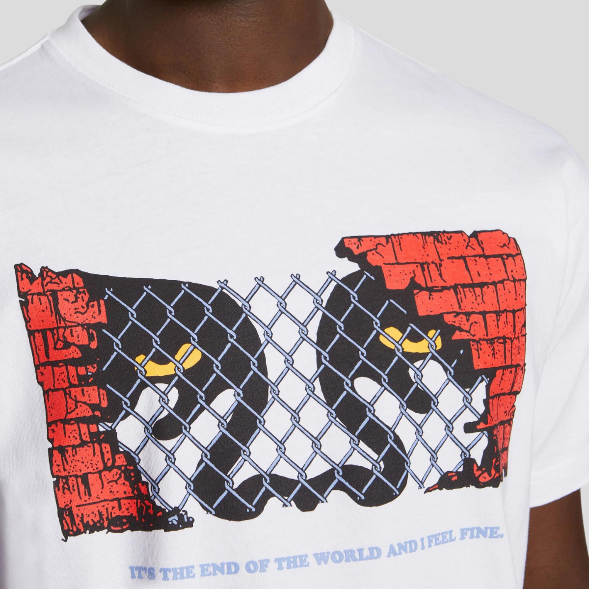 gritar Natura Cortar Obey Camiseta End of the world - 166912936E-WHT – REPOKER®
