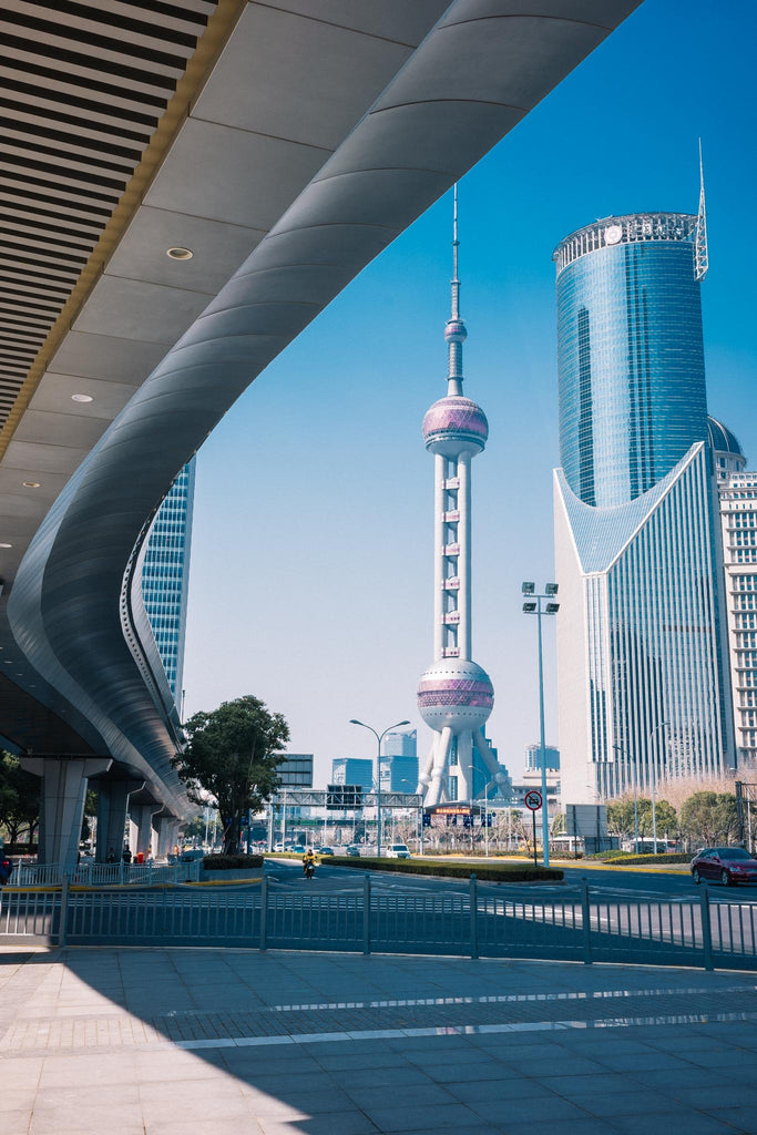 Oriental Pearl Tower and Bank of China Tower in Shanghai - Photo by Mehrdad Abedi