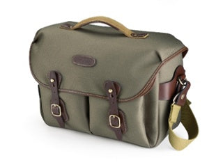 Billingham Hadley One in Sage FibreNyte / Chocolate Leather