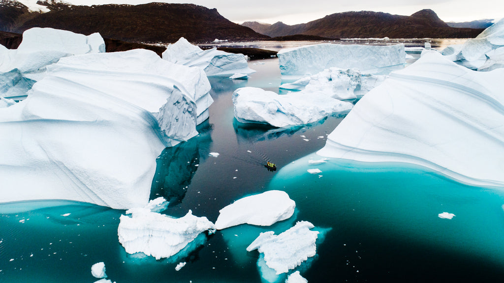 Ice in the Fjords - Photo by Joe Shutter