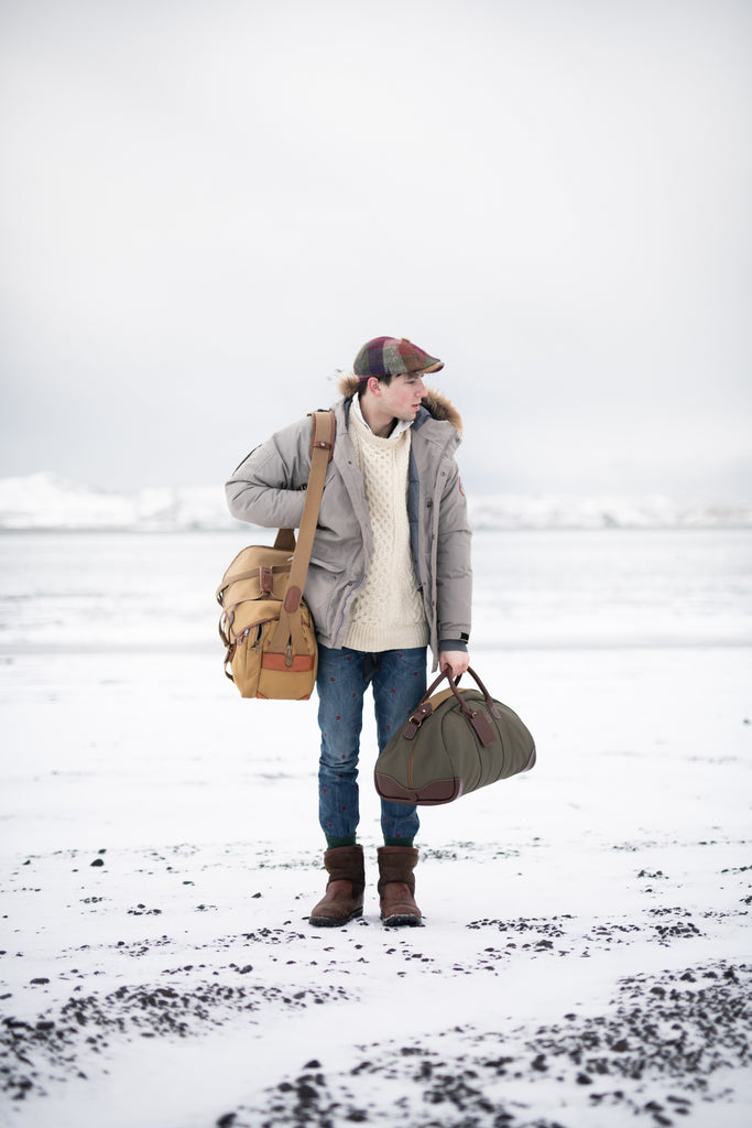 Joe Shutter with Billingham 445 and Weekender Bags