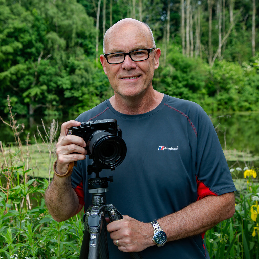 Mark Gilligan with his Fujifilm X-Pro2