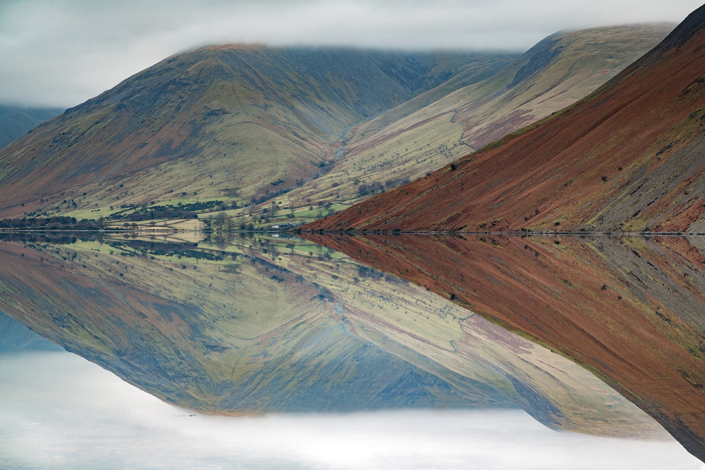 Screes and Wast Water Mirror - Photo by Mark Gilligan
