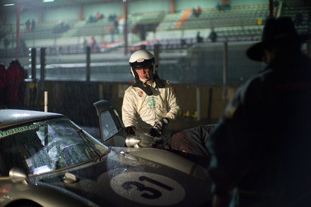 Scene in the pit lane at the Spa 6 Hour motor race. Photo by Lara Platman.