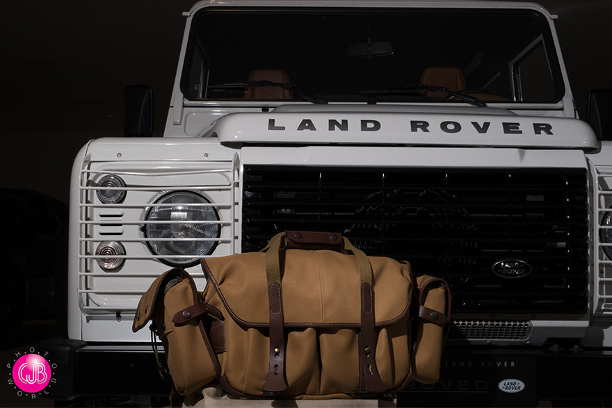 Billingham 307 Camera Bag and Land Rover
