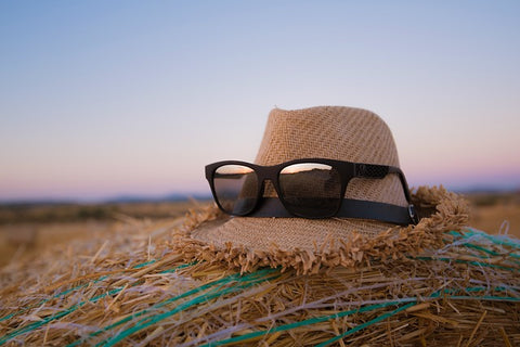 Lunettes de soleil monture bois