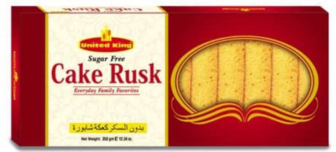 United King Sugar Free Cake Rusk 300g