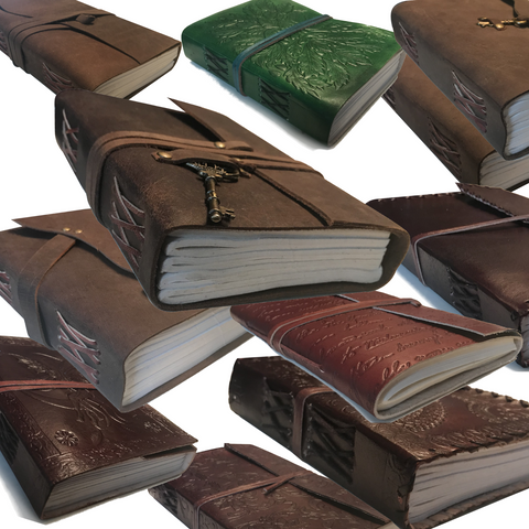 HAND CRAFTED GENUINE LEATHER JOURNALS FOR THE AGES