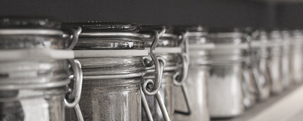 Jars to store coffee at home
