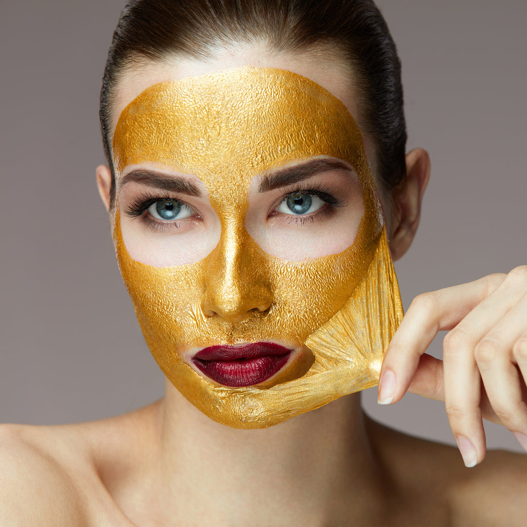liefdadigheid . Roeispaan Rejuvenating Gold Peel Off Mask | Spa Like Gold Peel Off Mask | Mask –  Earth Therapeutics
