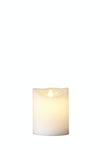 SIRIUS - Sara Excl H125 White Led Wax Candles
