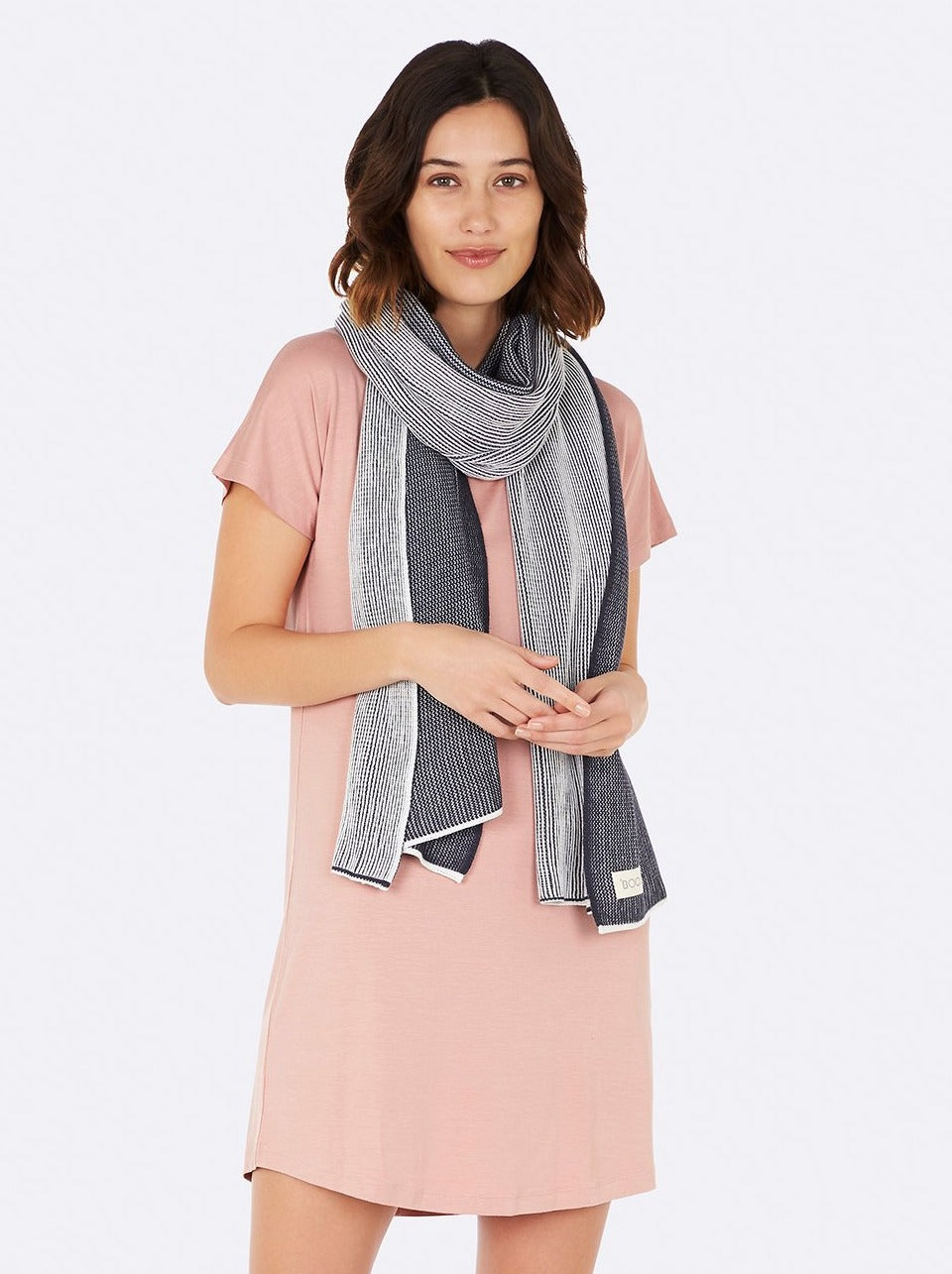 Boody Cosy Knit Wrap - Storm