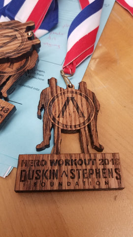 duskins and stephens wooden medal