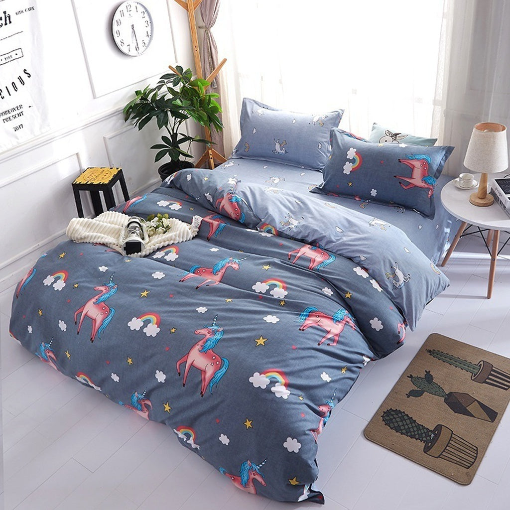 Unicorn Horse Bedding Sets Beautiful Home Family And Kids Store