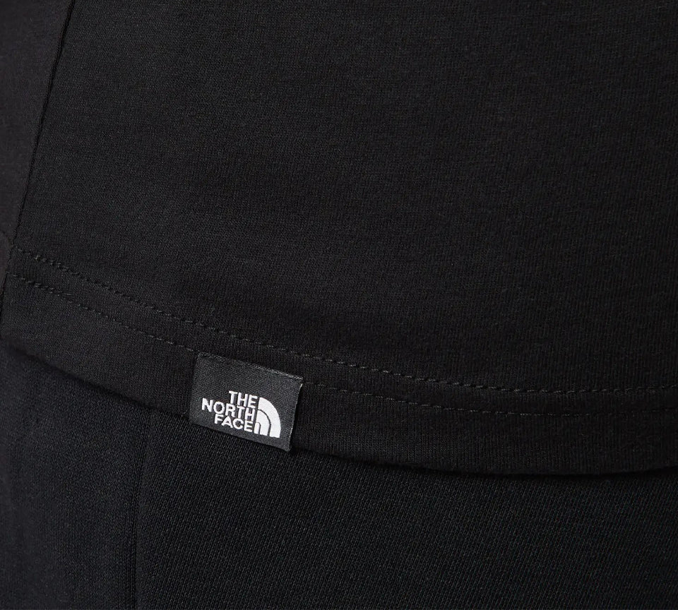 The North Face Short Sleeve Fine NF00CEQ5JK3 T-Shirt Black UK-L