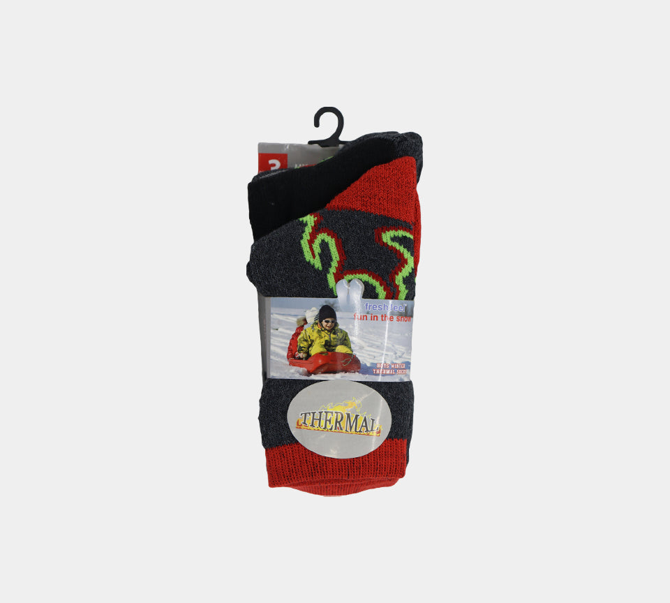 Children's Thermal Socks B10710 Red