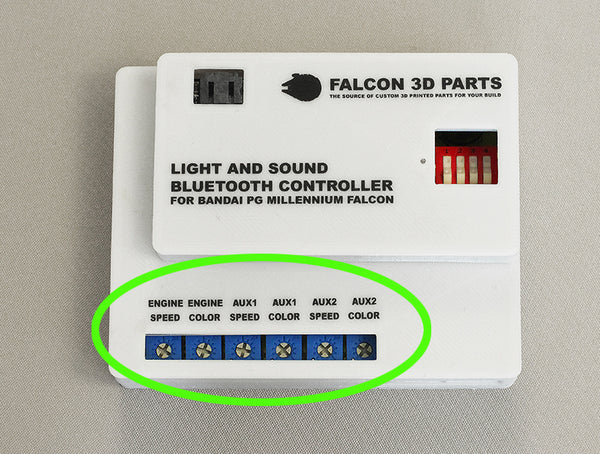Light and Sound Controller for 1/72 Bandai PG Millennium Falcon