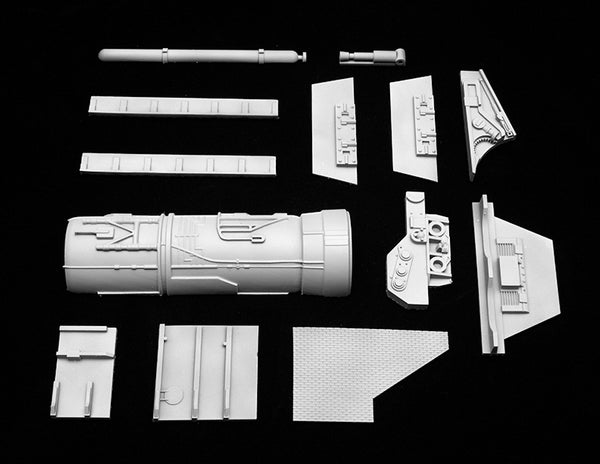 Aluminum, CPE and SLA Wing Assembly for 1/18 Hasbro Hero X-Wing Conversion