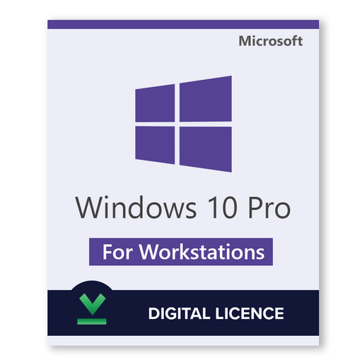 Windows 10 Pro for Workstations Retail - Digital Licence