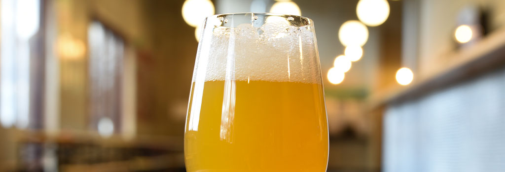 Hazy IPA in a Beer Mug