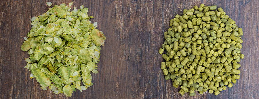 The Difference Between Whole Leaf Hops and Pellet Hops