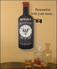 American Whiskey Bar - Bottle Shaped Clock