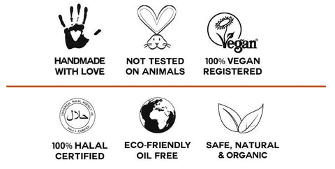 Luxury Organic Body Wash Halal Certification Seal