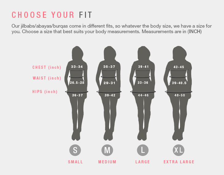 Modest Clothing Choose your Fit